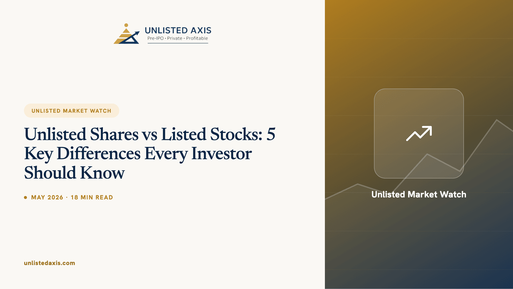 Unlisted Shares vs Listed Stocks: 5 Key Differences Every Investor Should Know