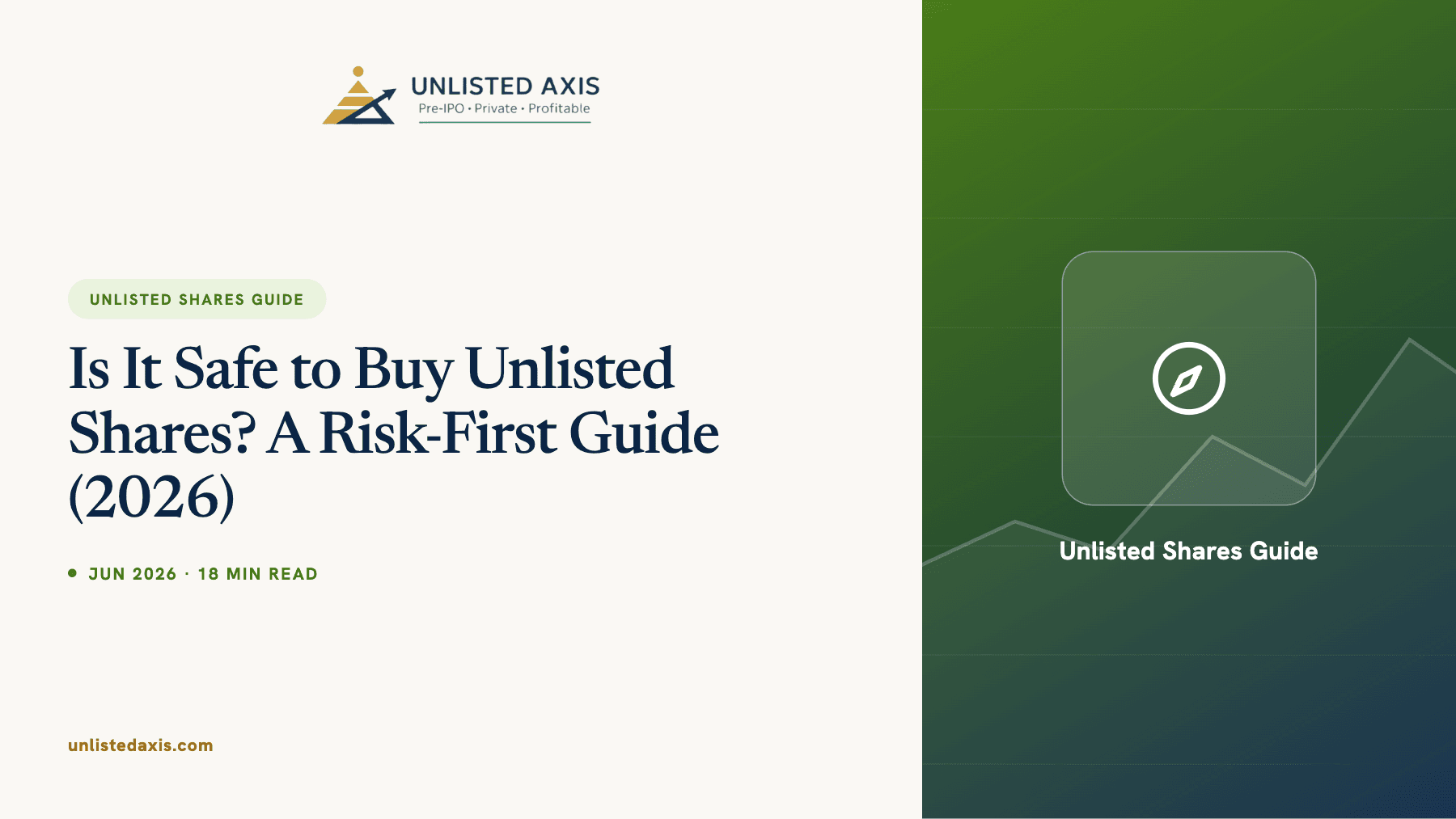 Is It Safe to Buy Unlisted Shares? A Risk-First Guide (2026)