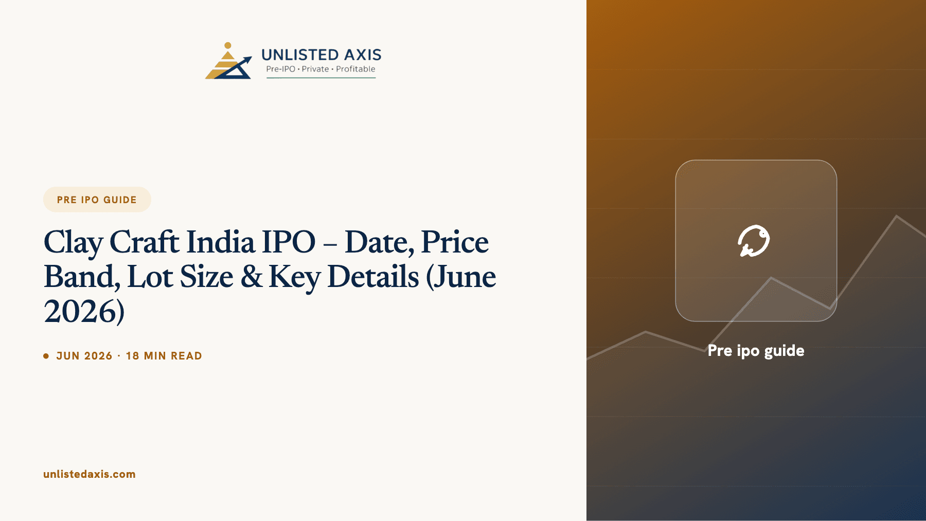 Clay Craft India IPO – Date, Price Band, Lot Size & Key Details (June 2026)