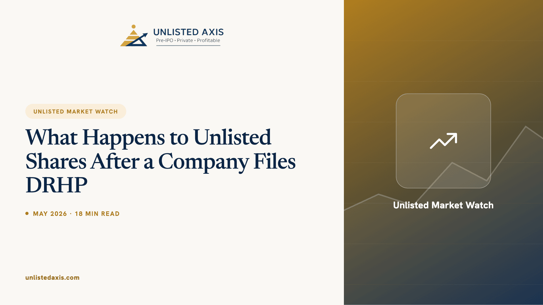 What Happens to Unlisted Shares After a Company Files DRHP