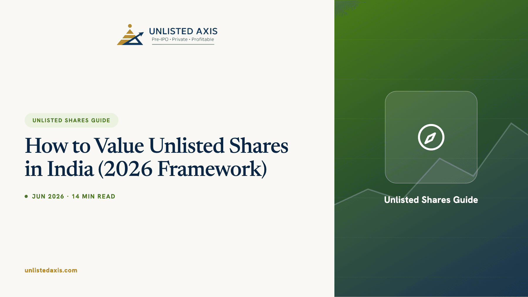 How to Value Unlisted Shares in India (2026 Framework)