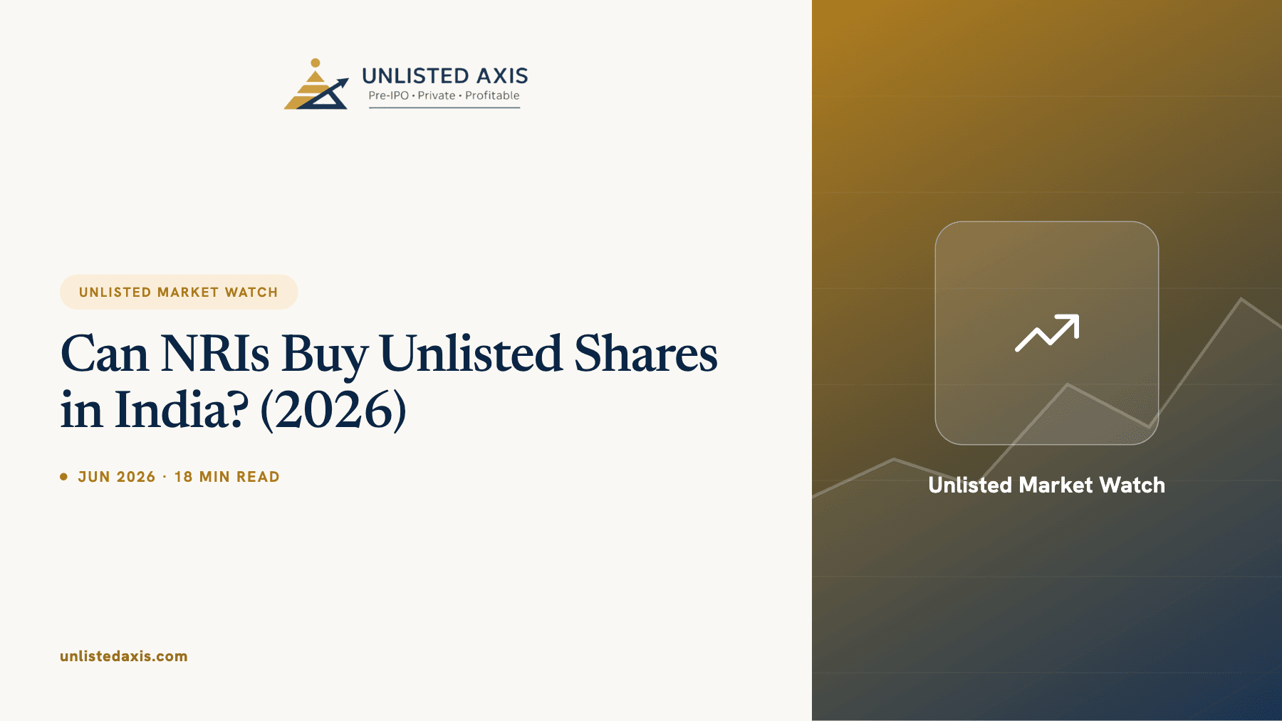 Can NRIs Buy Unlisted Shares in India? (2026)