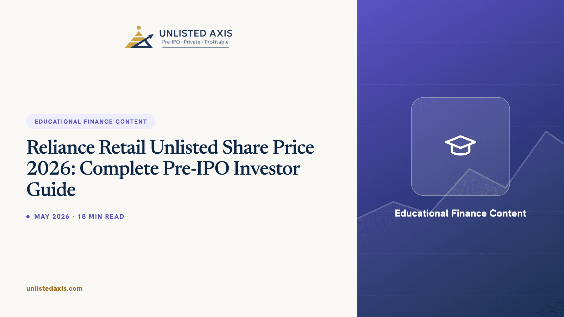 Reliance Retail Unlisted Share Price 2026: Complete Pre-IPO Investor Guide