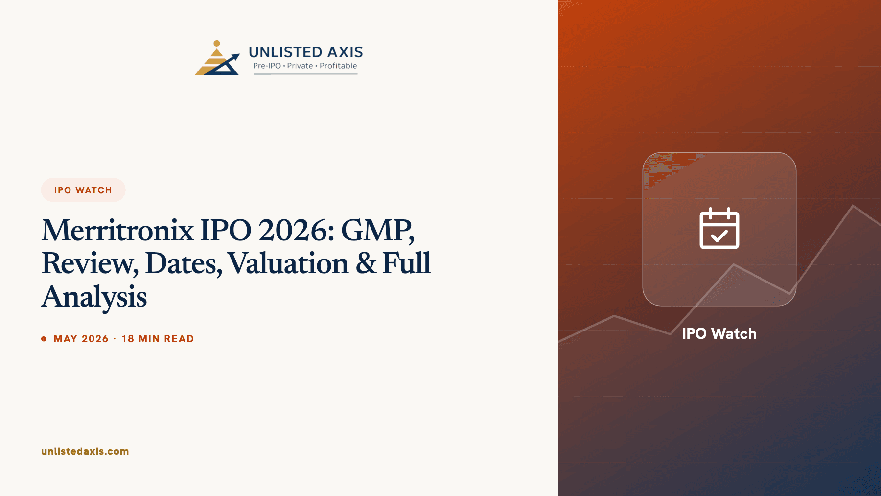 Merritronix IPO 2026: GMP, Review, Dates, Valuation & Full Analysis