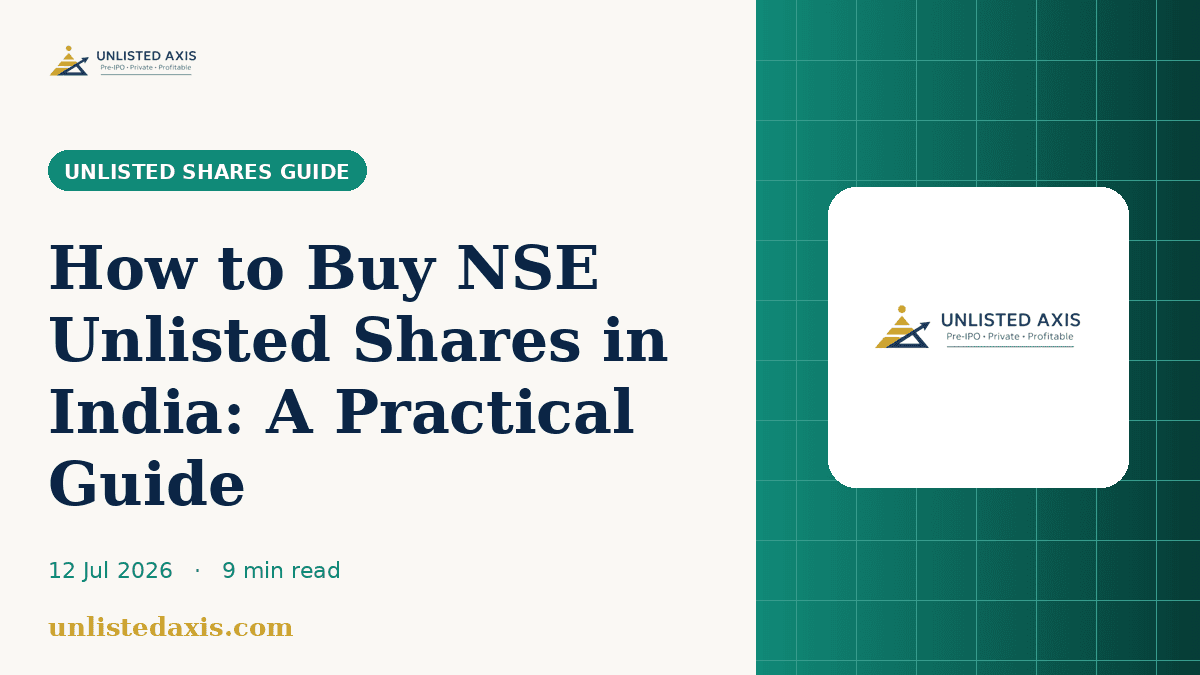 How to Buy NSE Unlisted Shares in India: A Practical Guide
