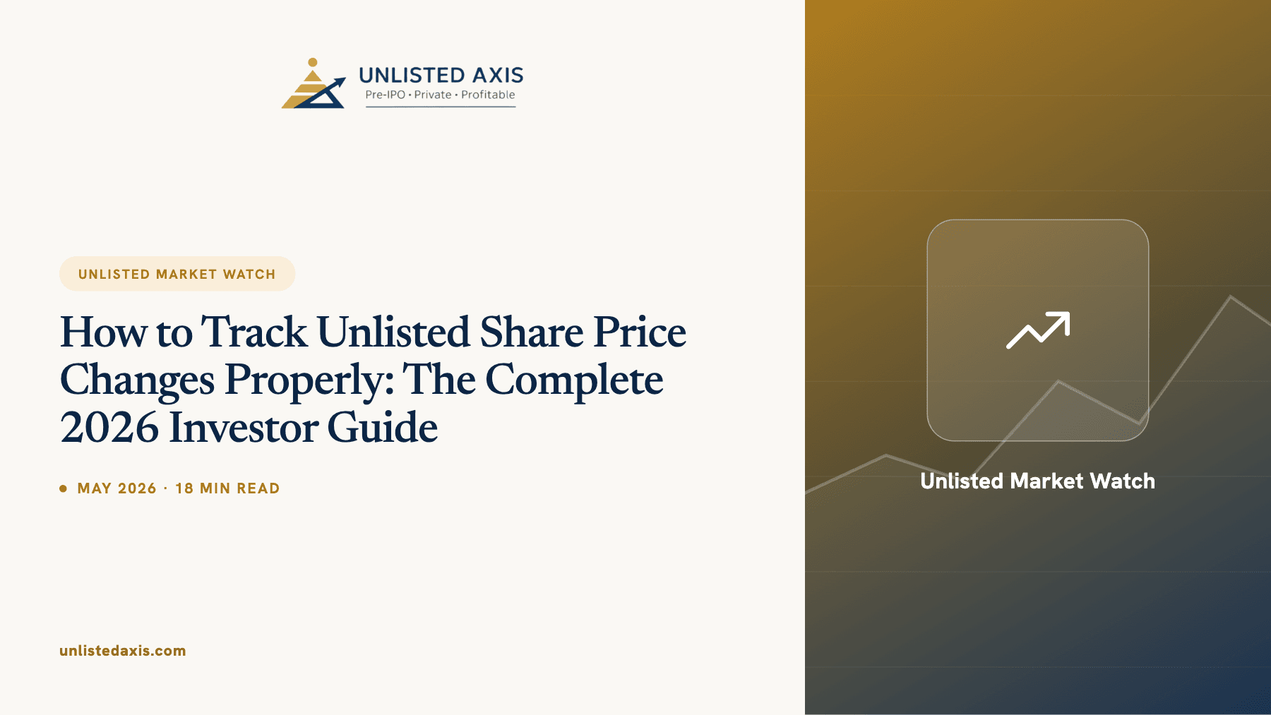 How to Track Unlisted Share Price Changes Properly: The Complete 2026 Investor Guide