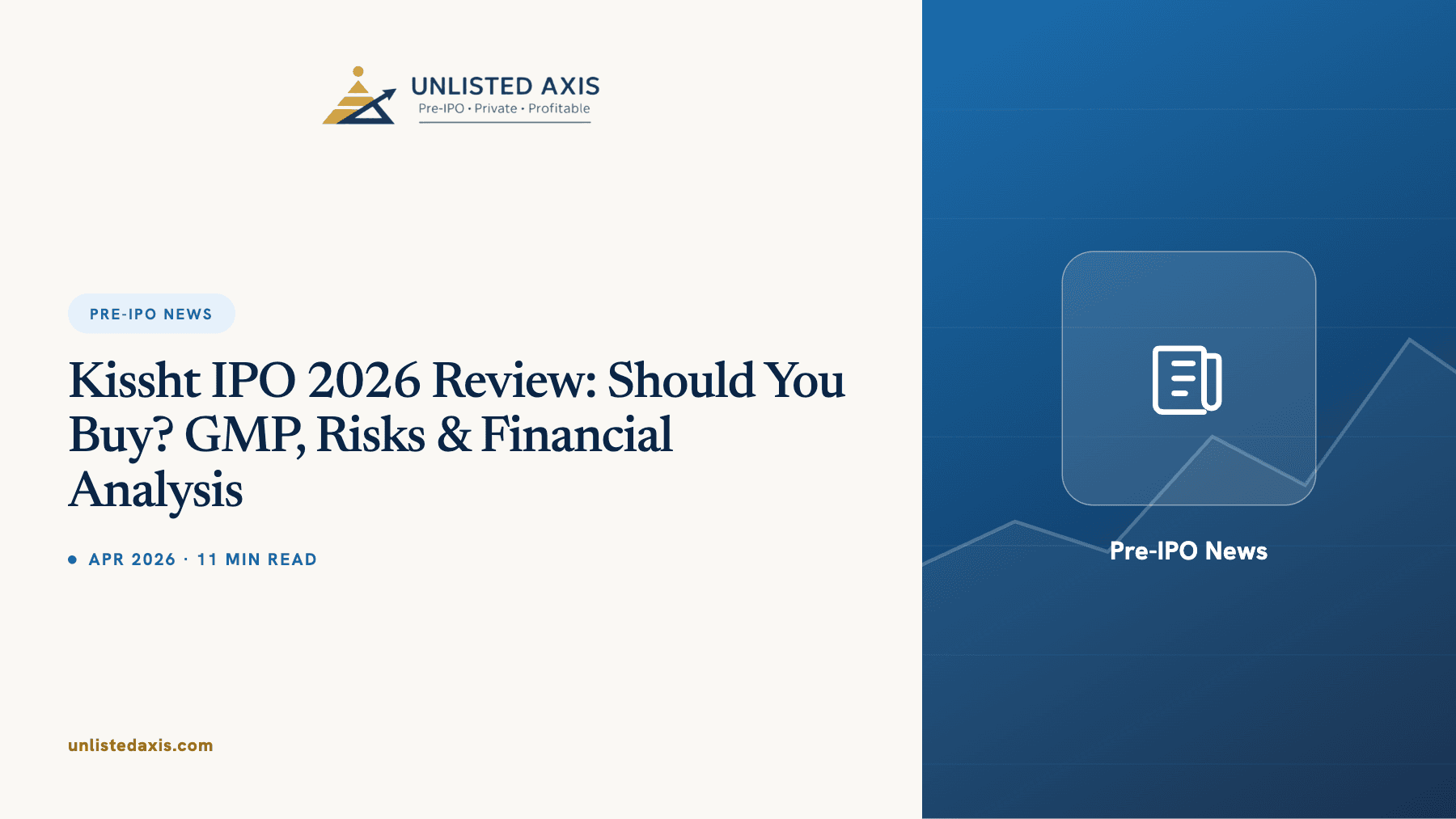 Kissht IPO 2026 Review: Should You Buy? GMP, Risks & Financial Analysis