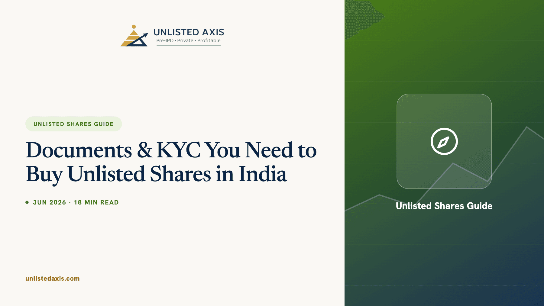 Documents & KYC You Need to Buy Unlisted Shares in India