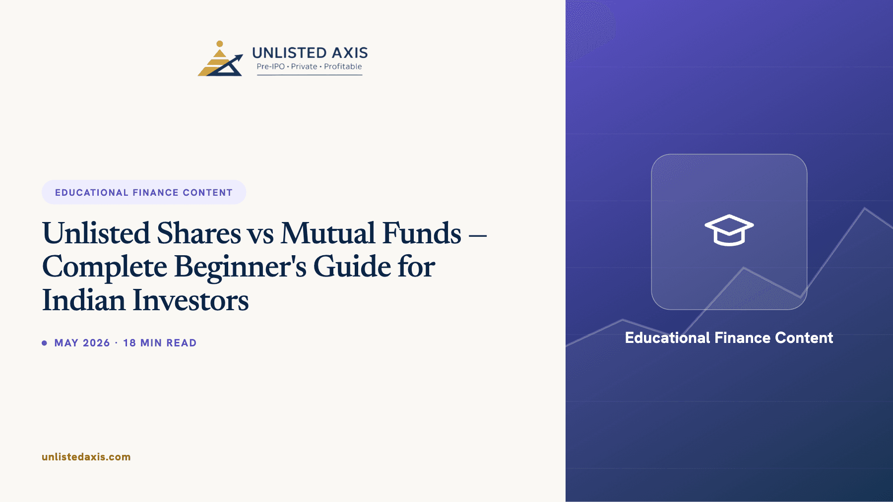 Unlisted Shares vs Mutual Funds — Complete Beginner's Guide for Indian Investors